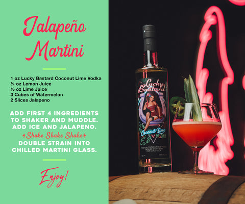 Jalapeno Martini Cocktail Recipe