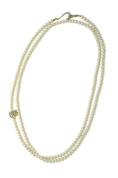 WILDFOX Couture Multi Wrap Pearl Necklace