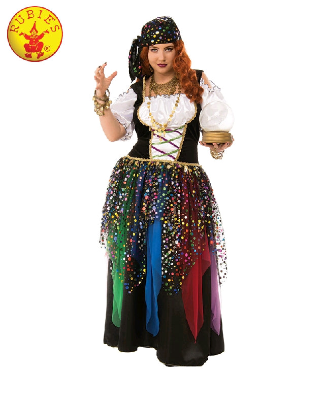 Gypsy Fortune Teller Costume Adult Size Plus