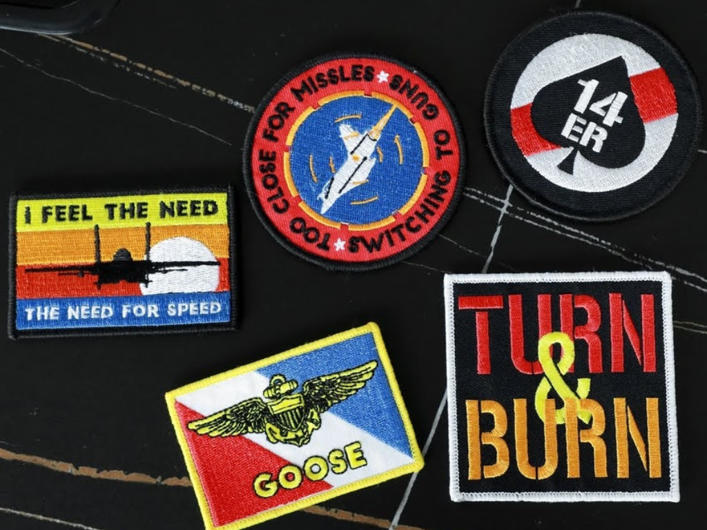 Top Gun patches are fun to collect if you’re a tactical type who also loves movies!