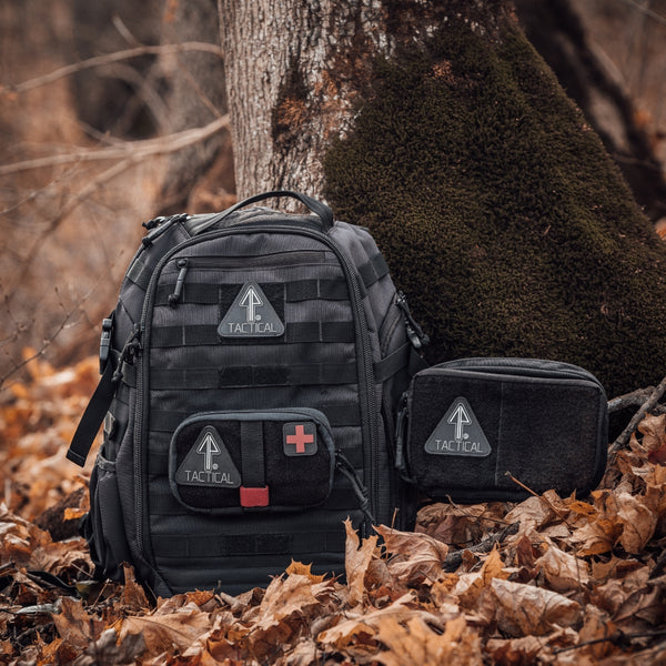 A tactical backpack offers combat style and durability