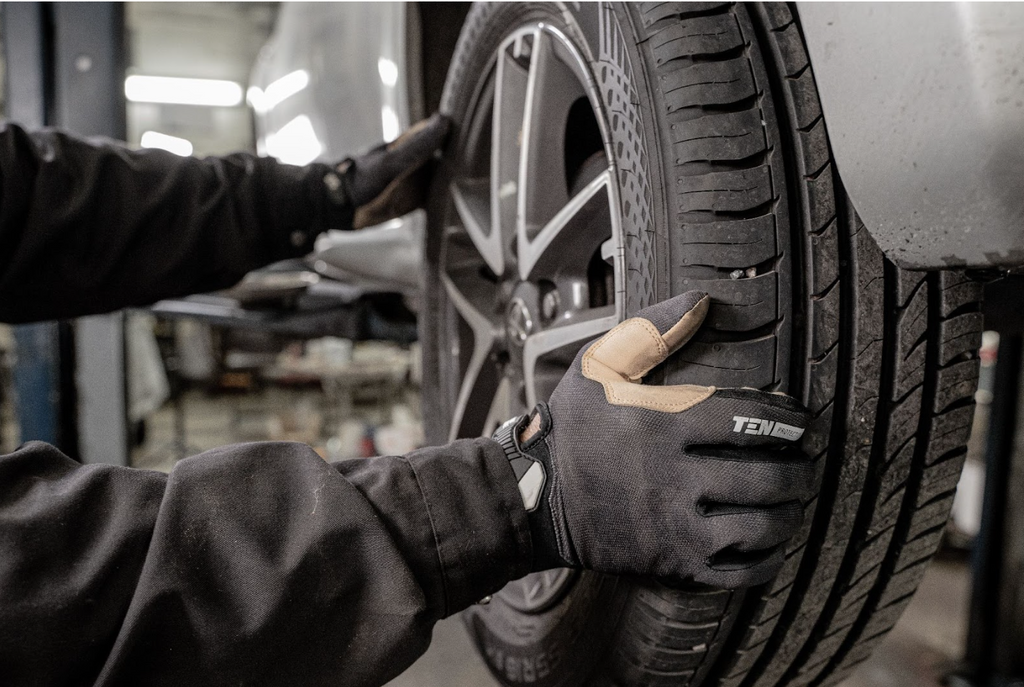 Kevlar is used as a reinforcement material in tires and a protective fabric in gloves.