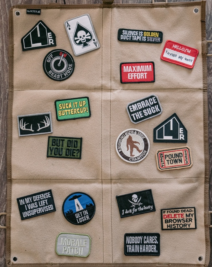 Running Out of Room for Your Morale Patches? Make a DIY Morale Patch  Display Frame! - ITS Tactical