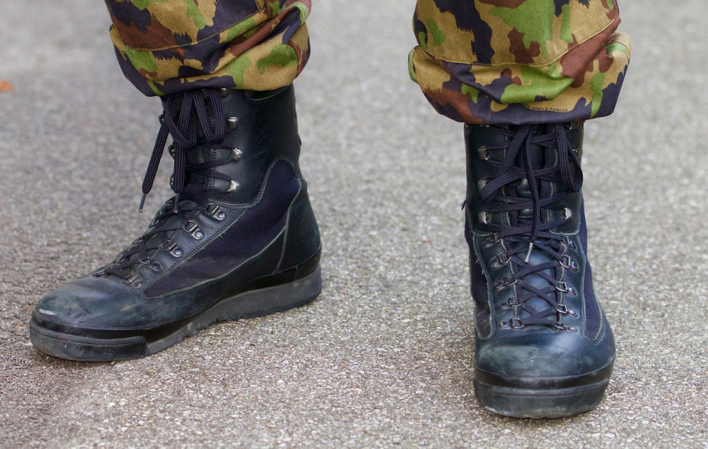 Tactical boots give you a solid footing