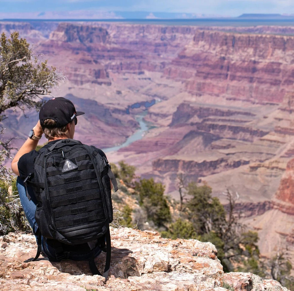 Equip yourself with the right gear for adventure hiking. Start by getting a durable tactical backpack.