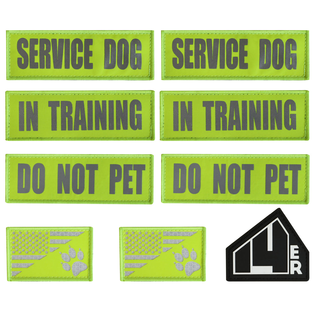 14er Service Dog Patches (12-Pack) – 14er Tactical