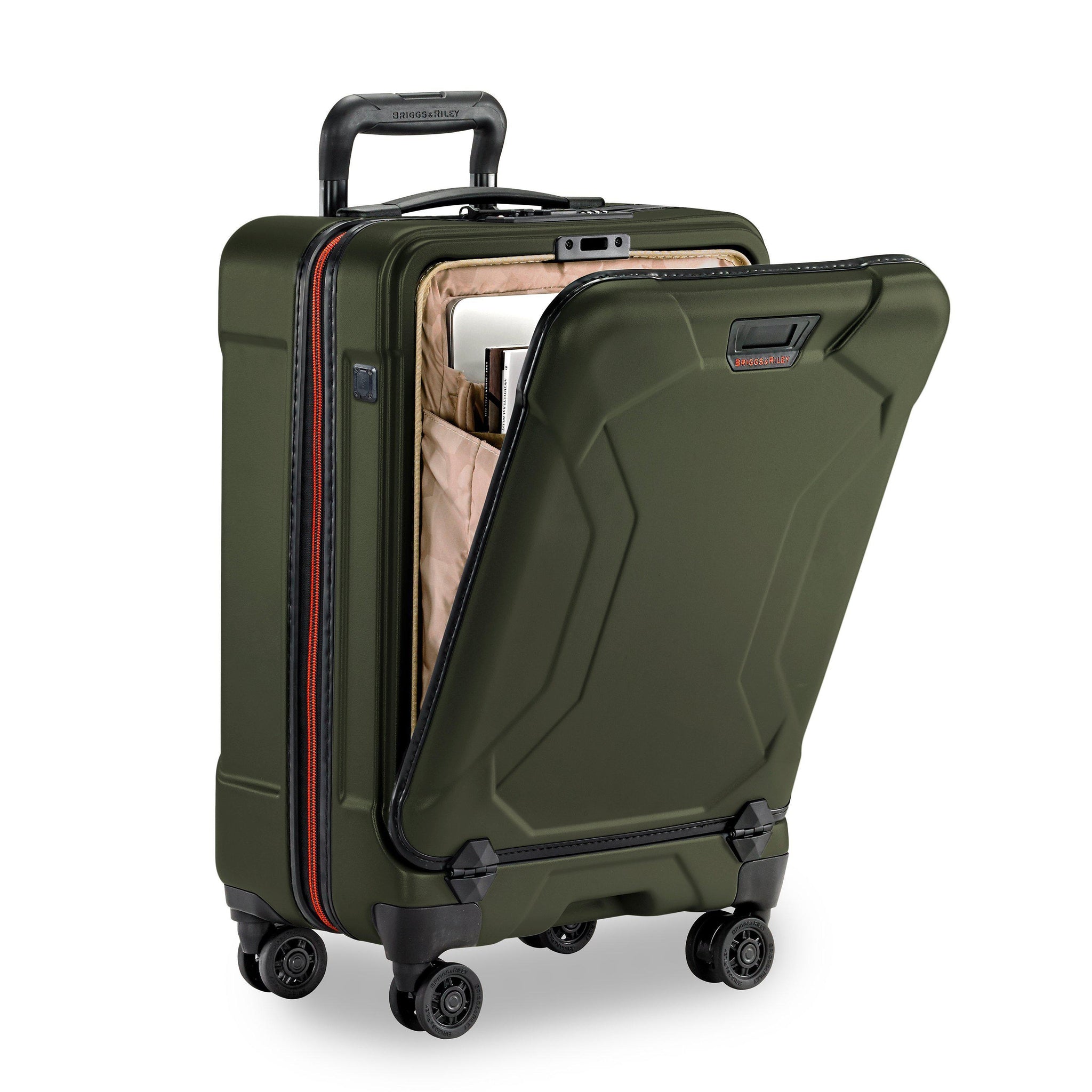 Briggs & Riley Torq International CarryOn Spinner Luggage Pros