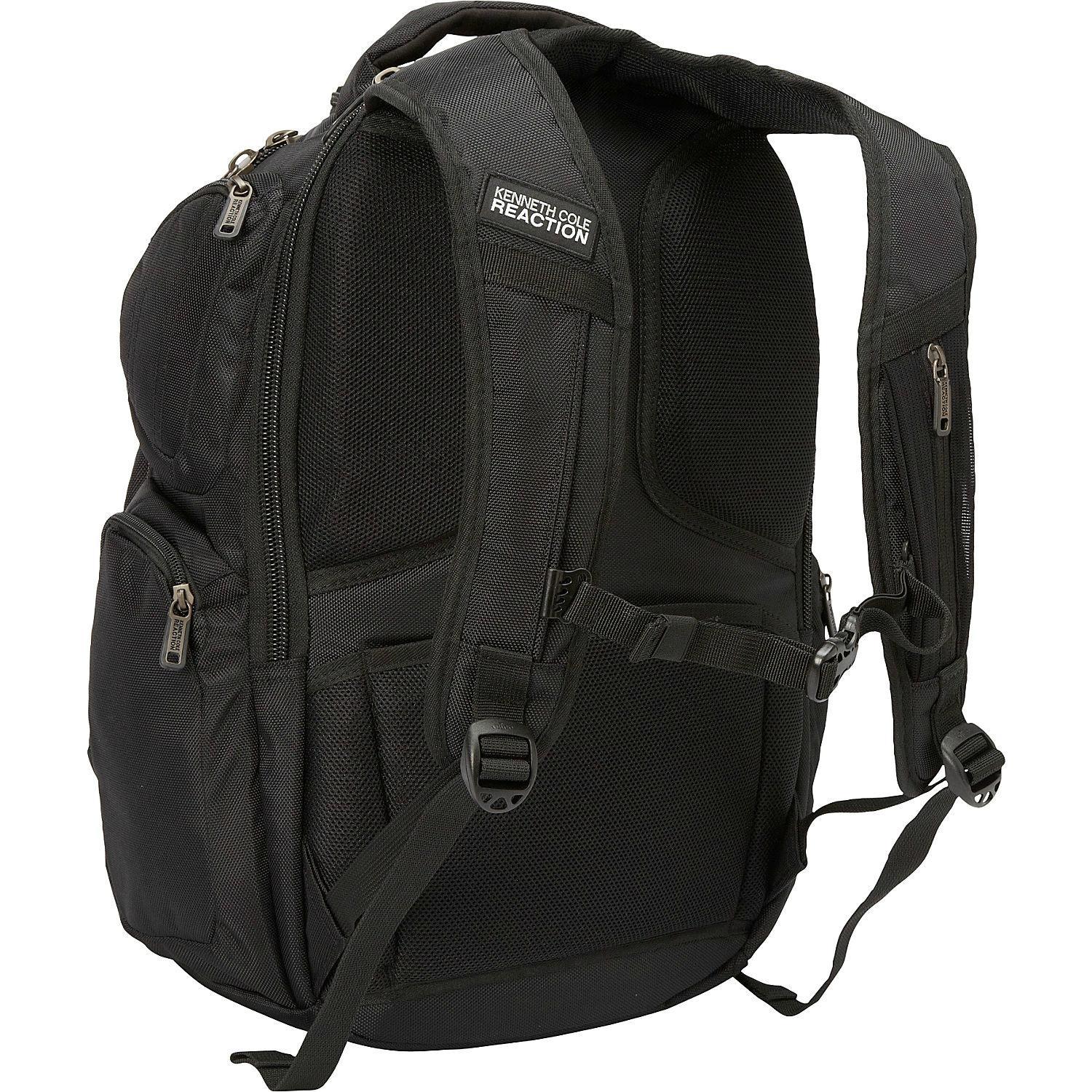 kenneth cole reaction black backpack