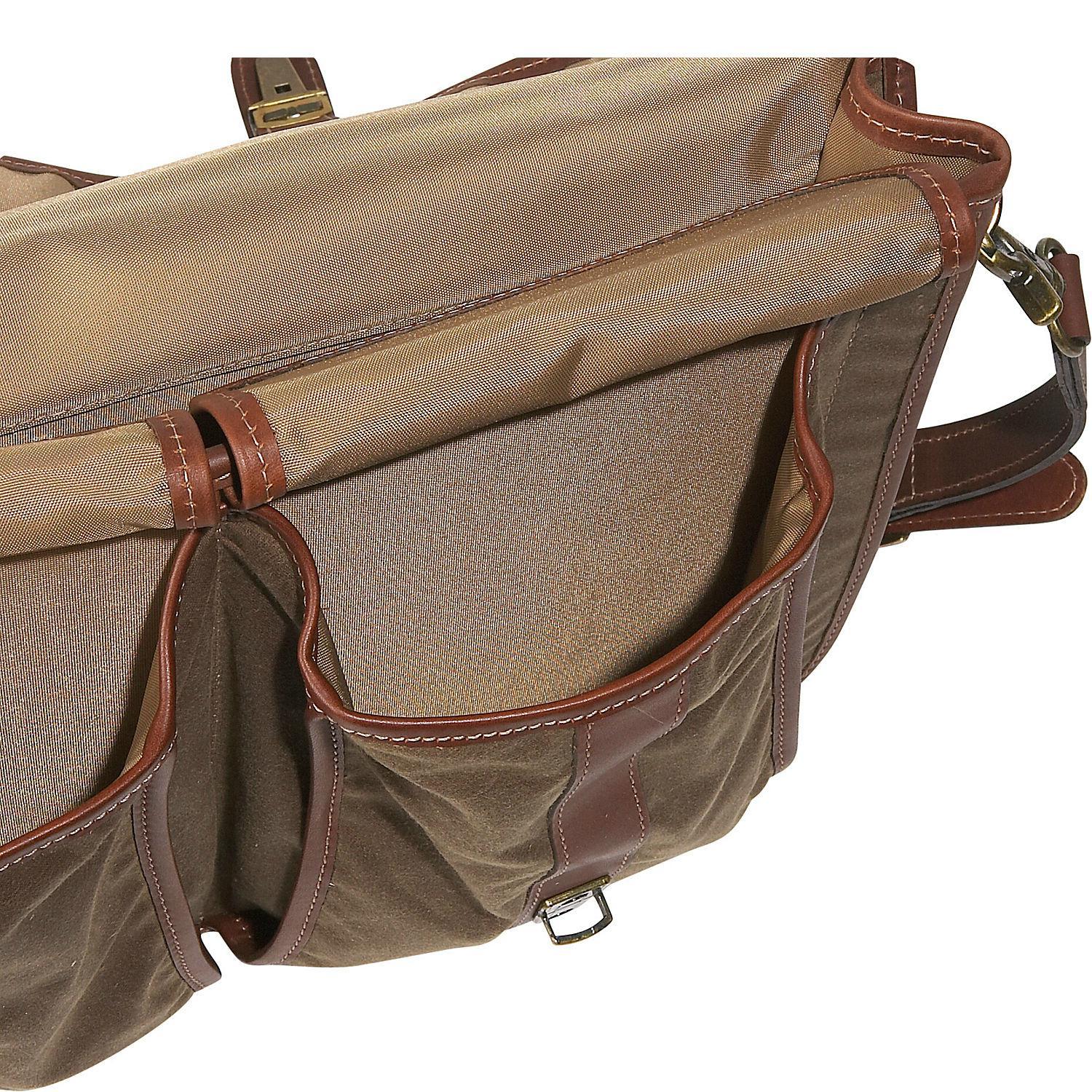 korchmar garfield waxed canvas laptop messenger