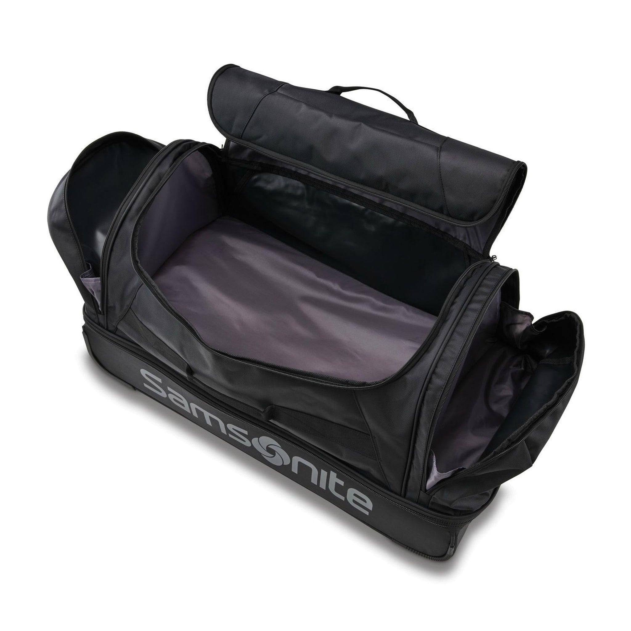 samsonite luggage duffel rolling