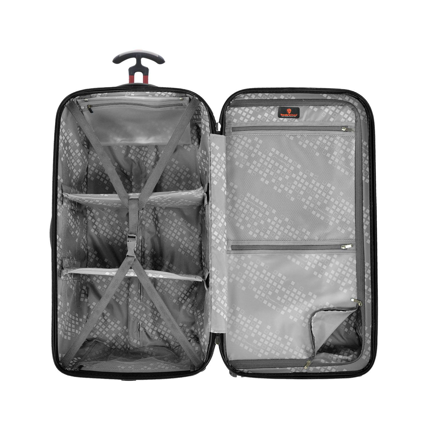 maxporter rolling trunk luggage