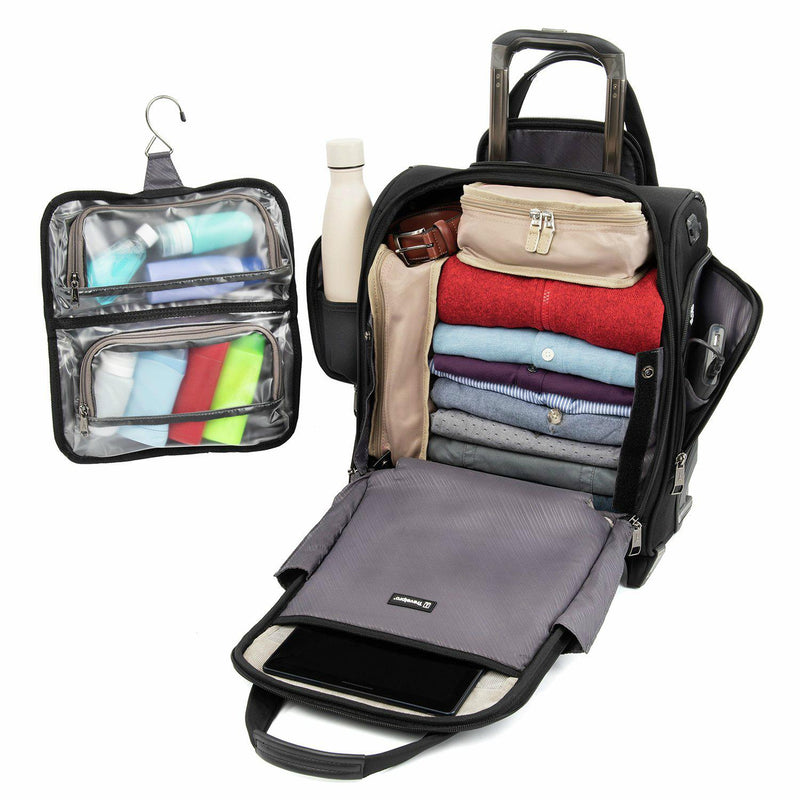 Travelpro Crew VersaPack Rolling UnderSeat Carryon Luggage Pros