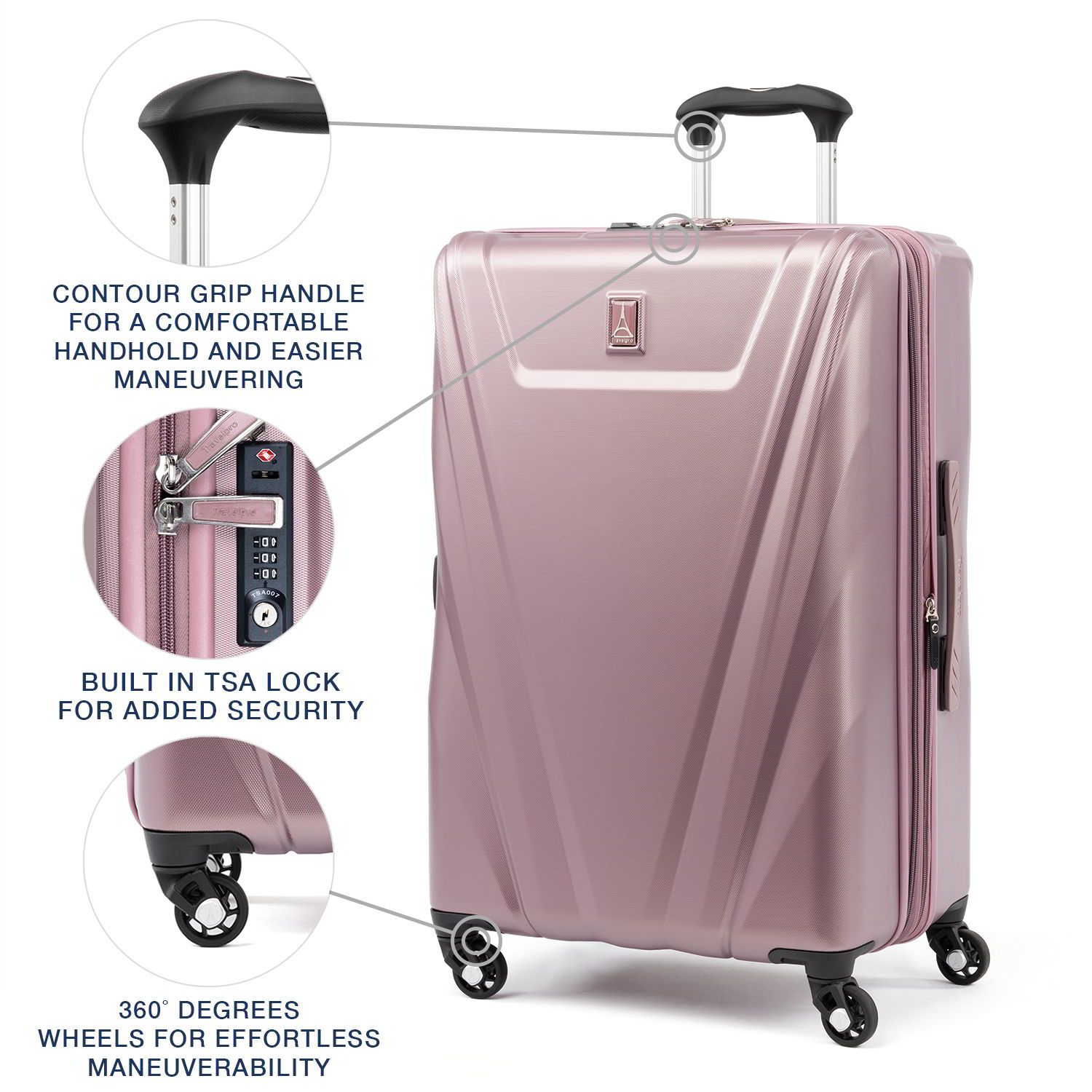 travelpro maxlite 5 25 inch lightweight luggage