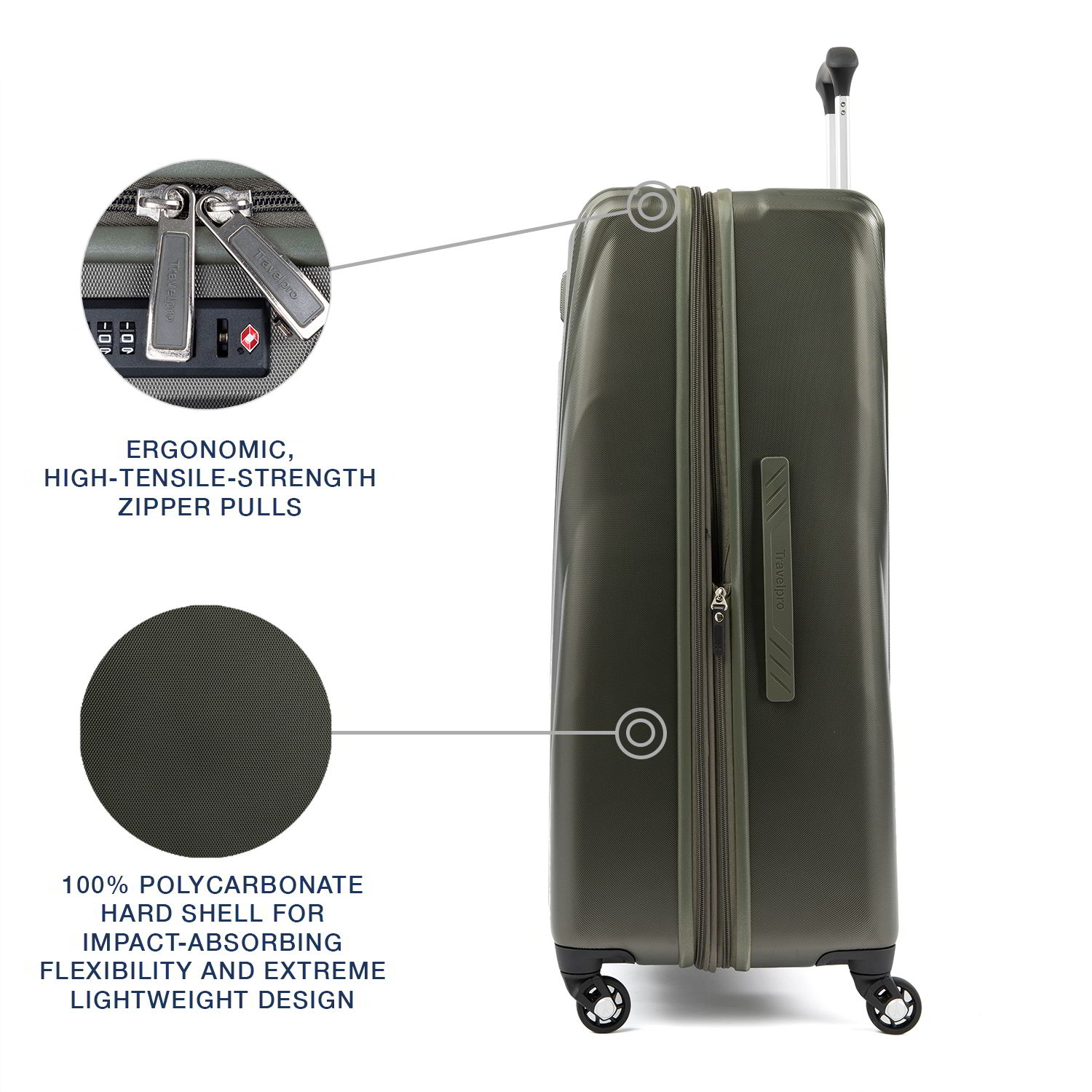 travelpro hardside spinner luggage 29