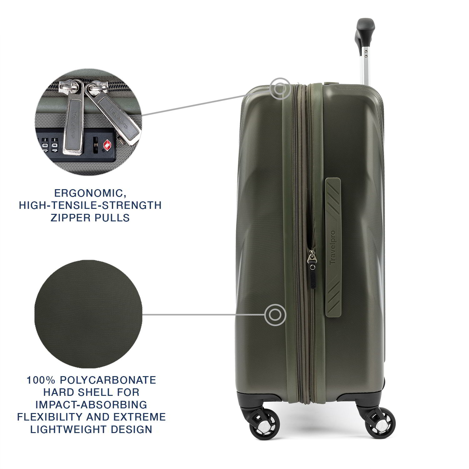 travelpro hardside luggage set