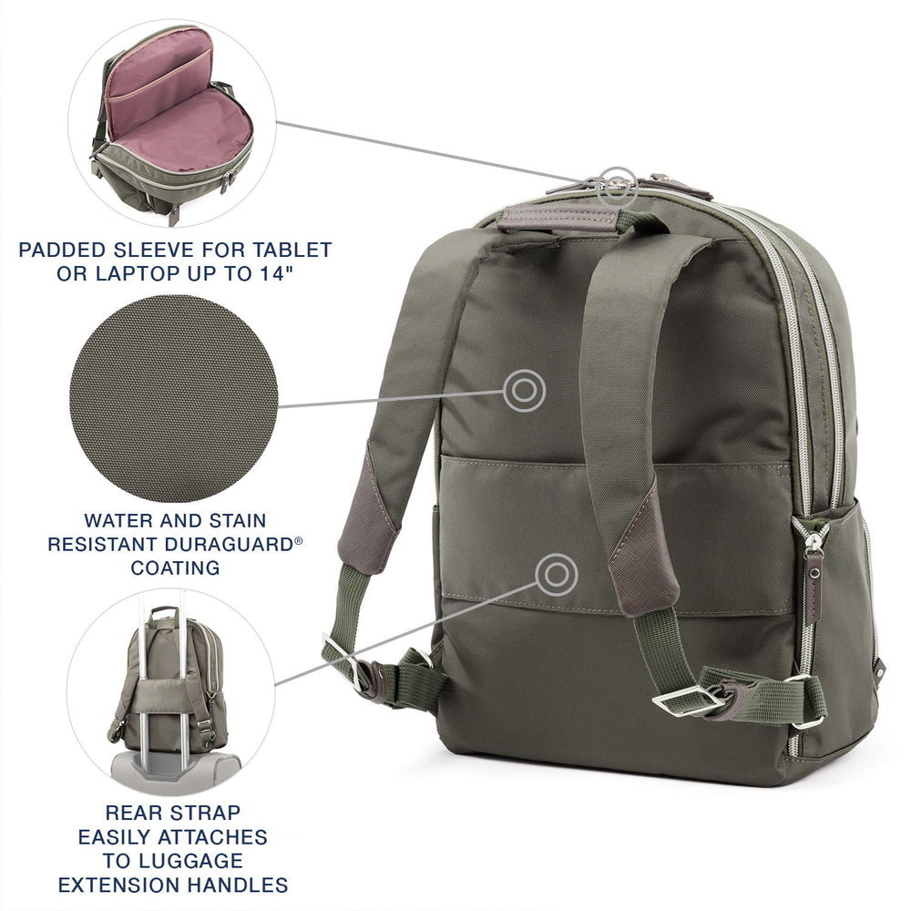 Travelpro Maxlite 5 Lightweight Women's Backpack – Luggage Pros