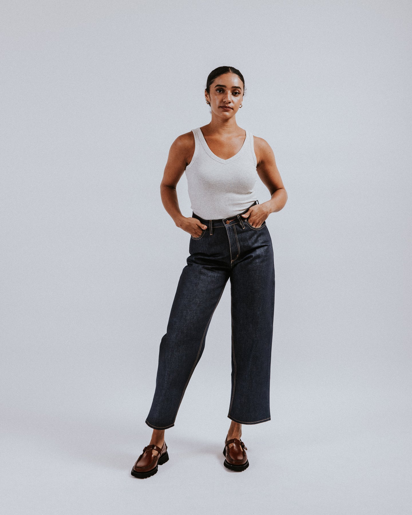 Women's Stretch, Rinsed and Raw Denim Jeans | Hiut Denim Co.