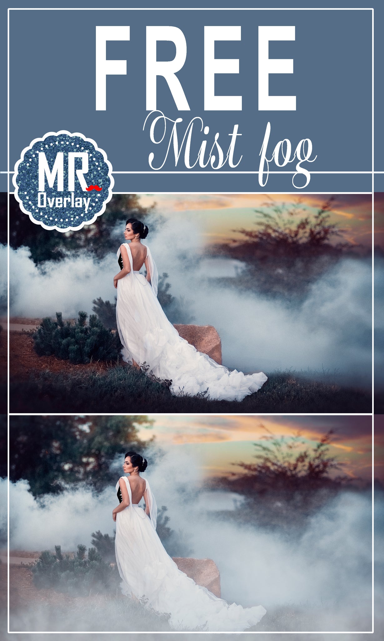 FREE fog smoke Photo Overlays, overlay MR.Overlay