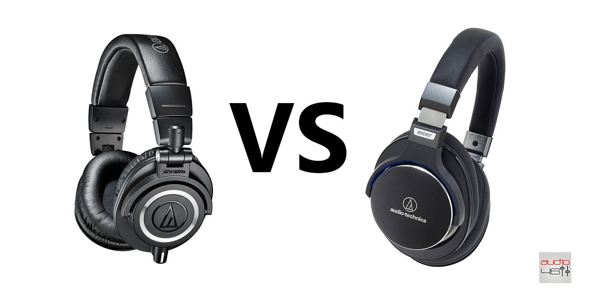 Audio Technica Ath M50x Vs Ath Msr7 Comparison Review Audio46