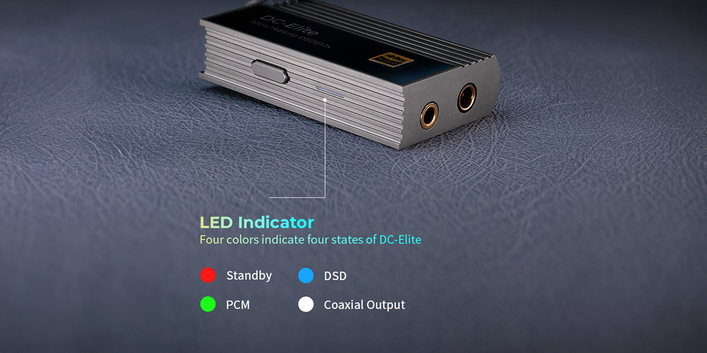 iBasso DC Elite Portable DAC/Amp LED Light