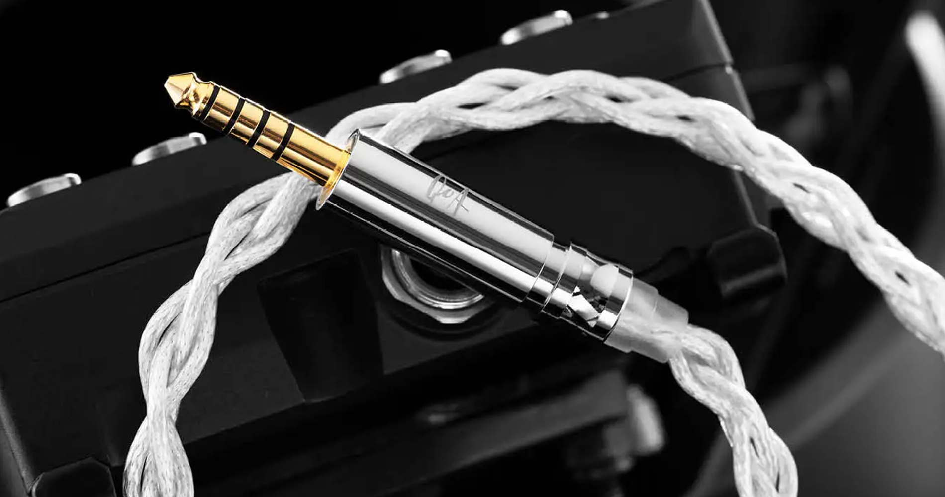 Queen of Audio Whisky Silver Plated In-Ear Monitor Upgrade Cable Material