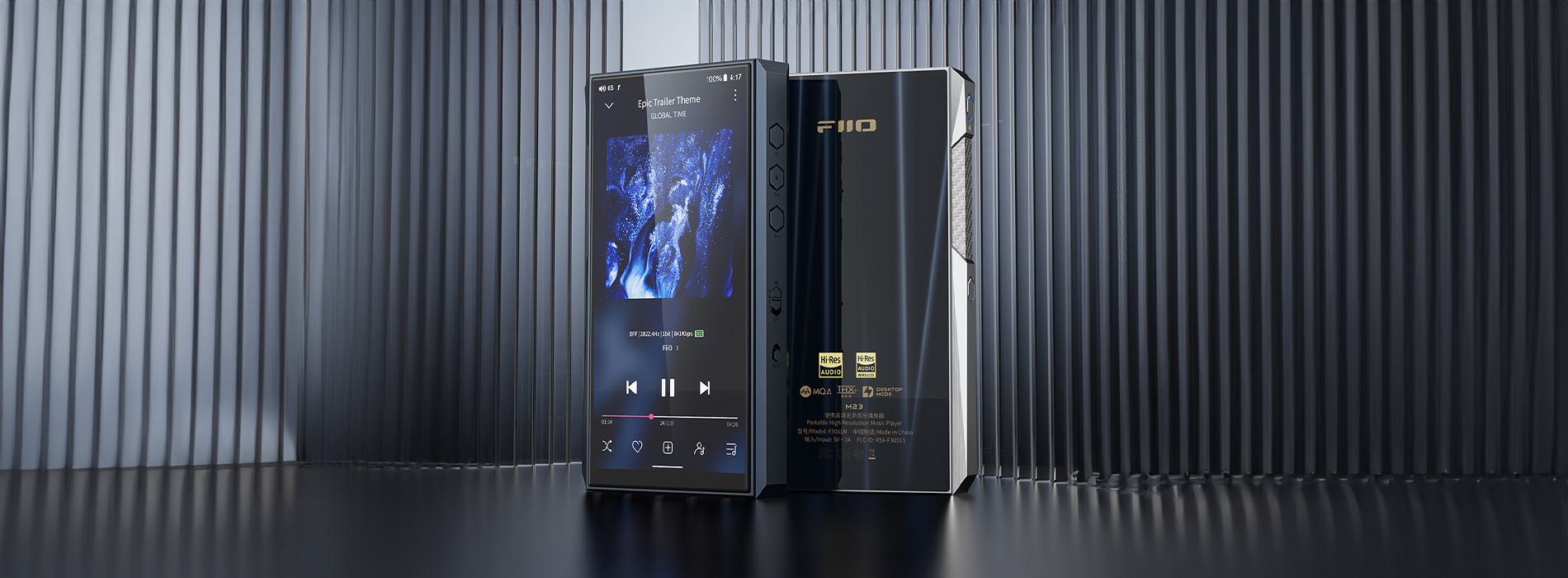 FiiO M23 Portable High-Resolution Music Player Overview