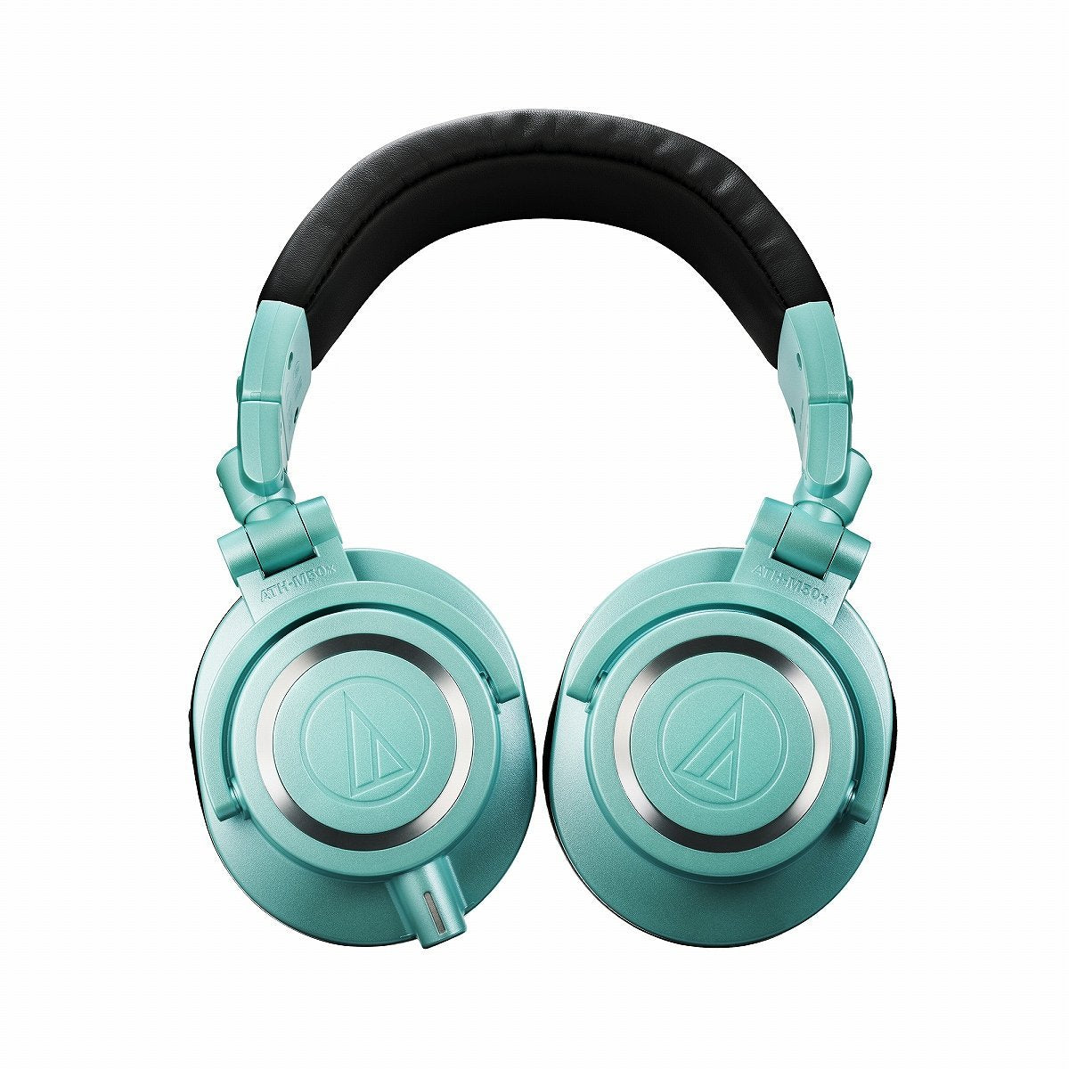 Audio-Technica ATH-M50xIB Limited Edition Ice Blue Headphones Front View