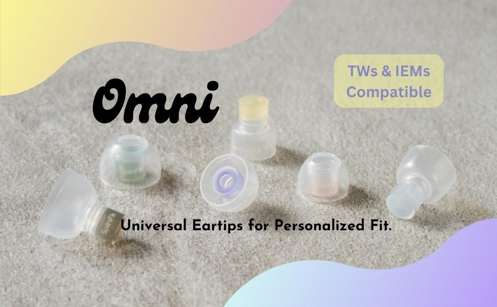 Spinfit Omni Silicon Eartips Overview