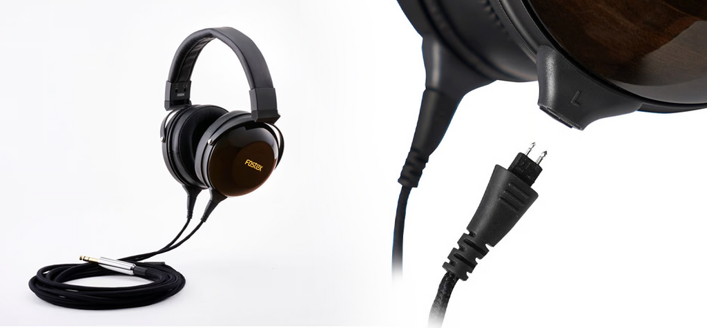 Fostex TH-900 MK2 Limited Edition Onyx Black Cable Connection