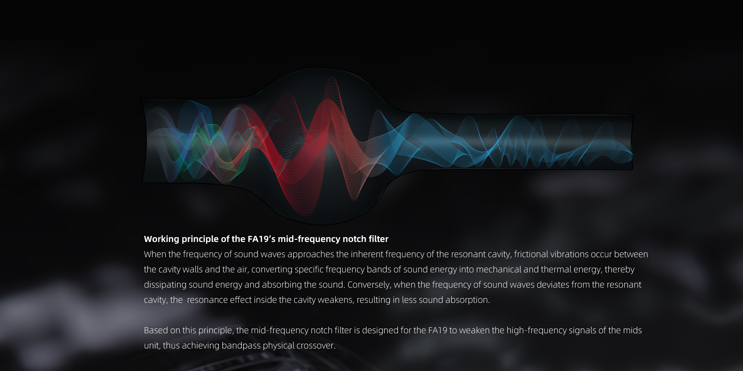 FiiO FA19 10 Balanced Armature In-Ear Monitors Mid Frequency Notch Filter