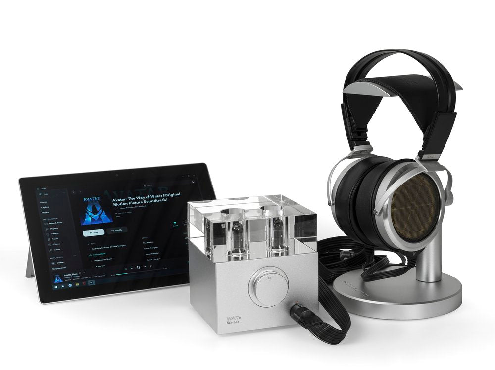 Shown with STAX SR-009 headphones (sold separately)