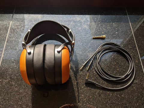 HifiMAN, Sundara, Closed, back, headphones, headphone cable, 3.5mm, adapter, quarter inch