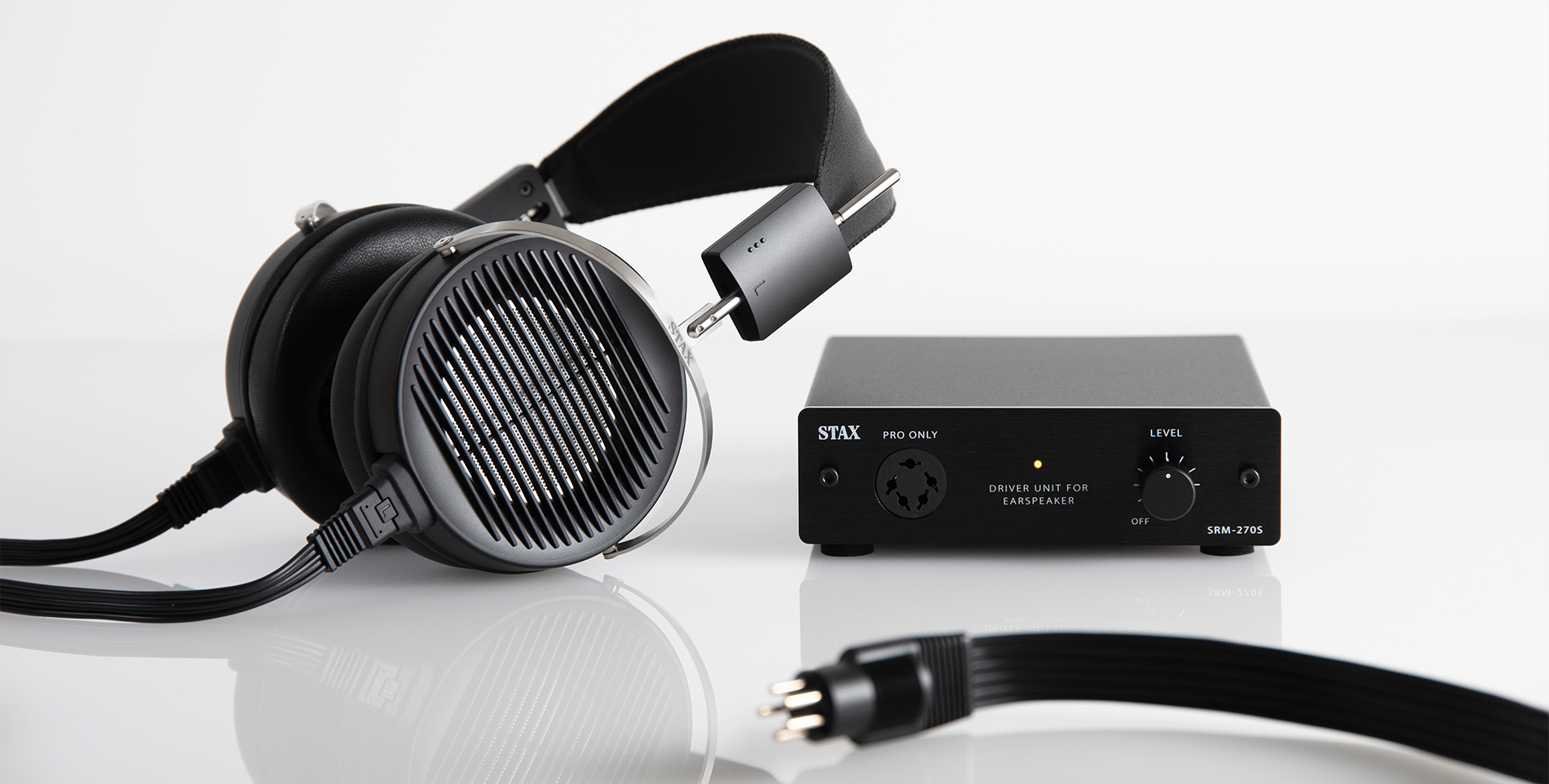 STAX SRS-X1000 Electrostatic Earspeaker System Overview