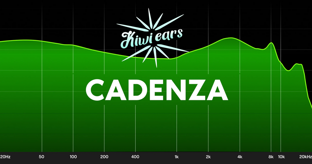 Kiwi Ears Cadenza In-Ear Monitors Frequency Response