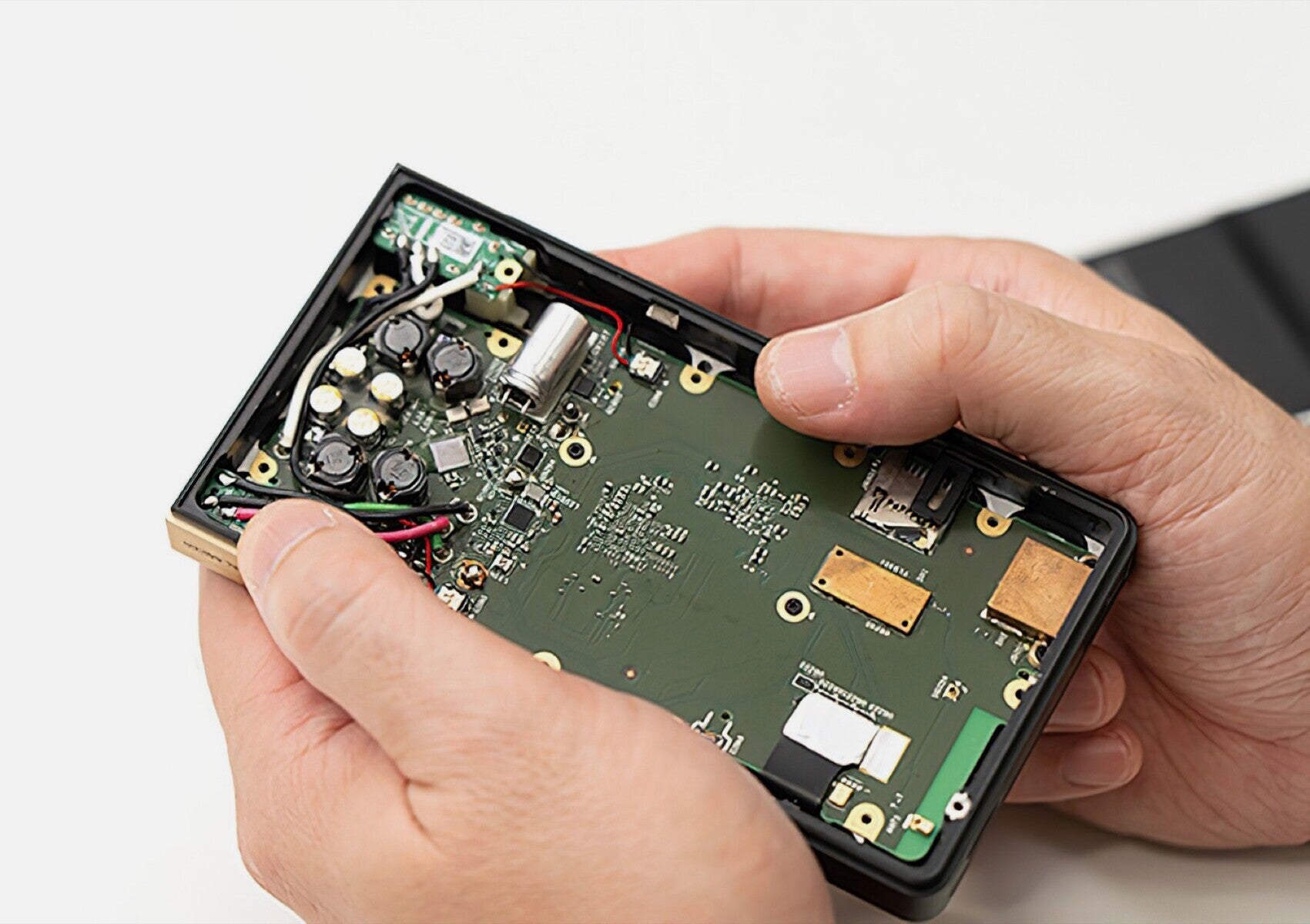 Sony Walkman NW-ZX707 internal components diagram