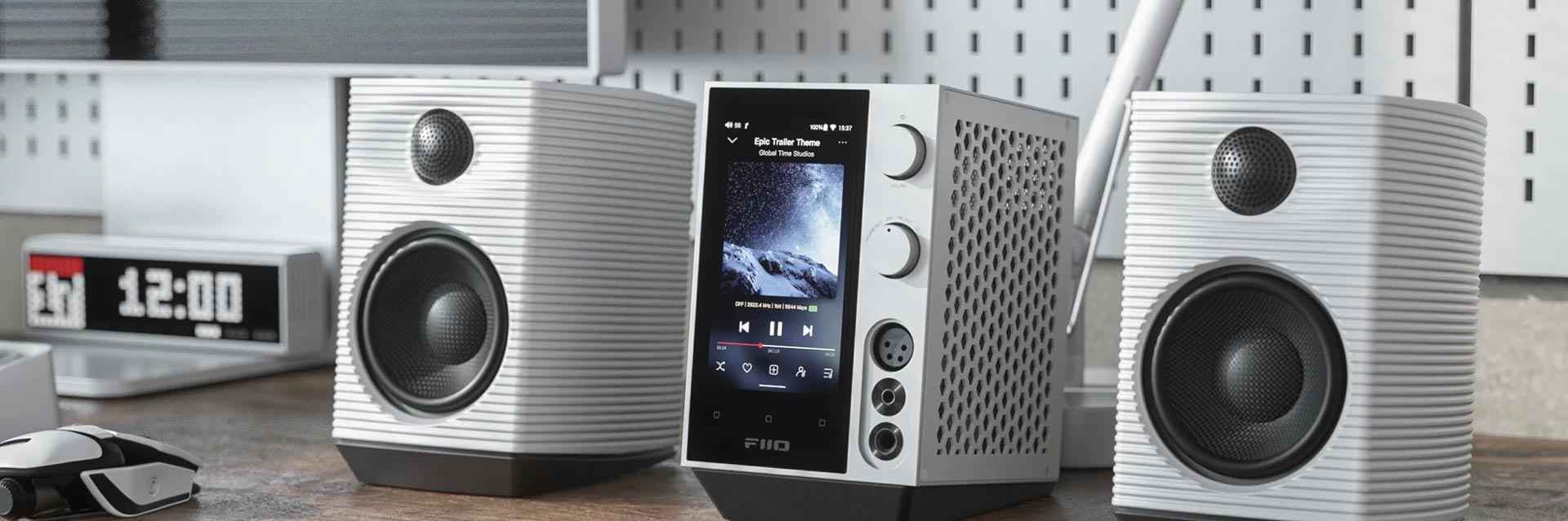 Black and White Versions, FiiO Desktop HiFi Center,  Transmitter/Decoder/Amp/Preamp All-in-One Unit FiiO R7 Is Officially  Released!-FIIO---BORN FOR MUSIC