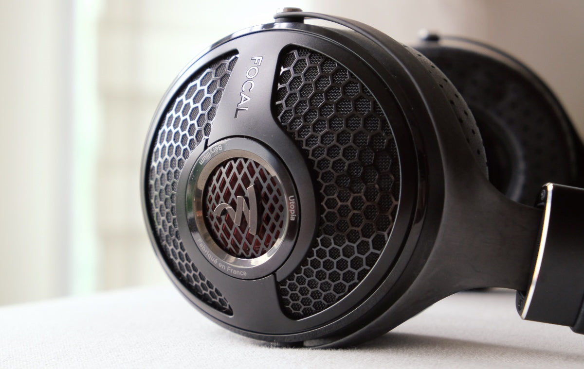 Focal Utopia 2022 Open Back Flagship Headphones Detail Photograph