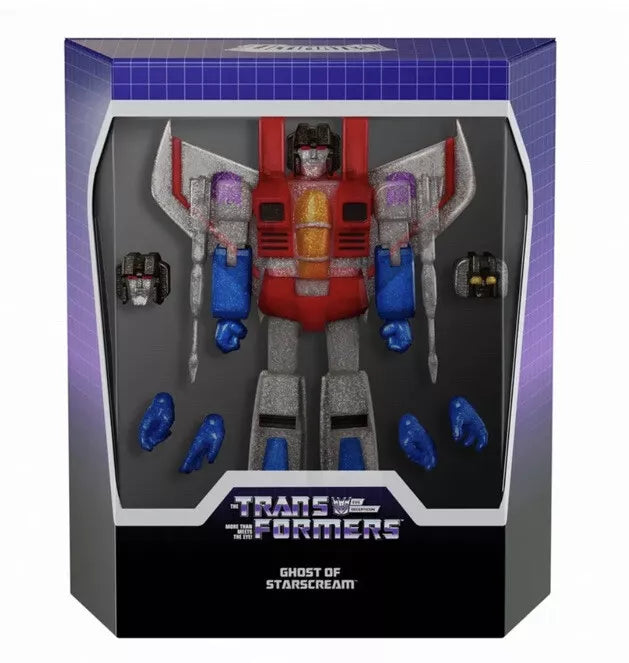 GHOST OF STARSCREAM Transformers Super7 Ultimates 7" action figure WV1 2022