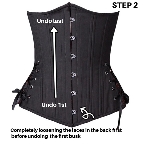 Instructions for Lacing, Storing & Cleaning Your Corset