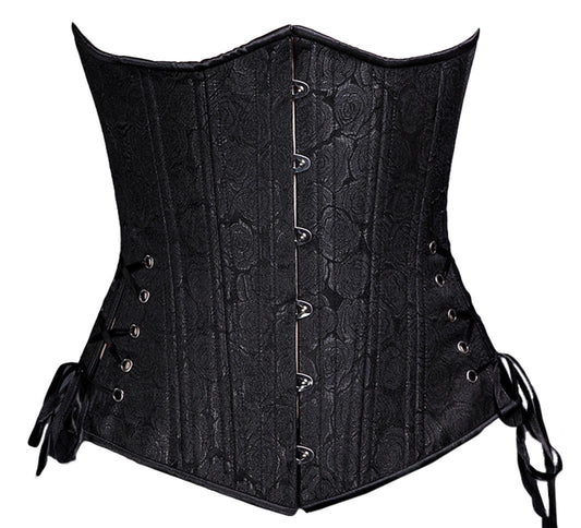 Beauteous Black Double bone corset