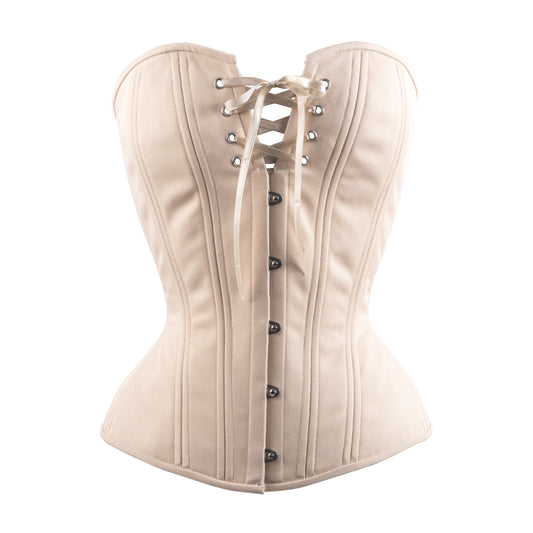 Jolie GC Beige Cotton Longline Corset