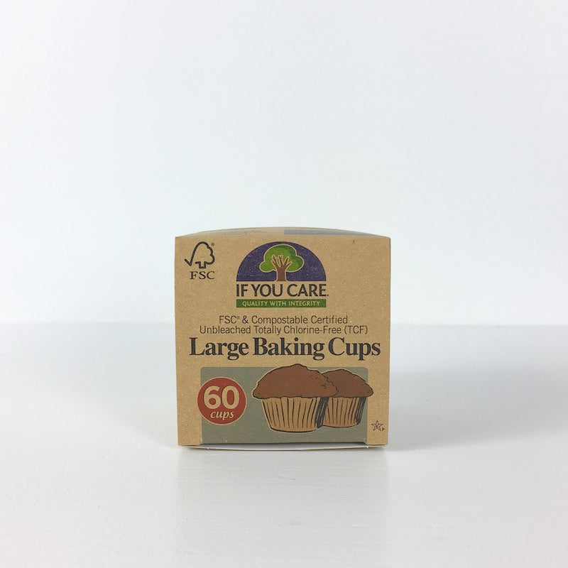 Natural Choice Belize - If You Care.. Cheesecloth Baking Cups Parchment  paper * compostable * chlorine free * unbleached 💡On a personal note:  These baking cups are excellent, especially for sticky cupcakes! #