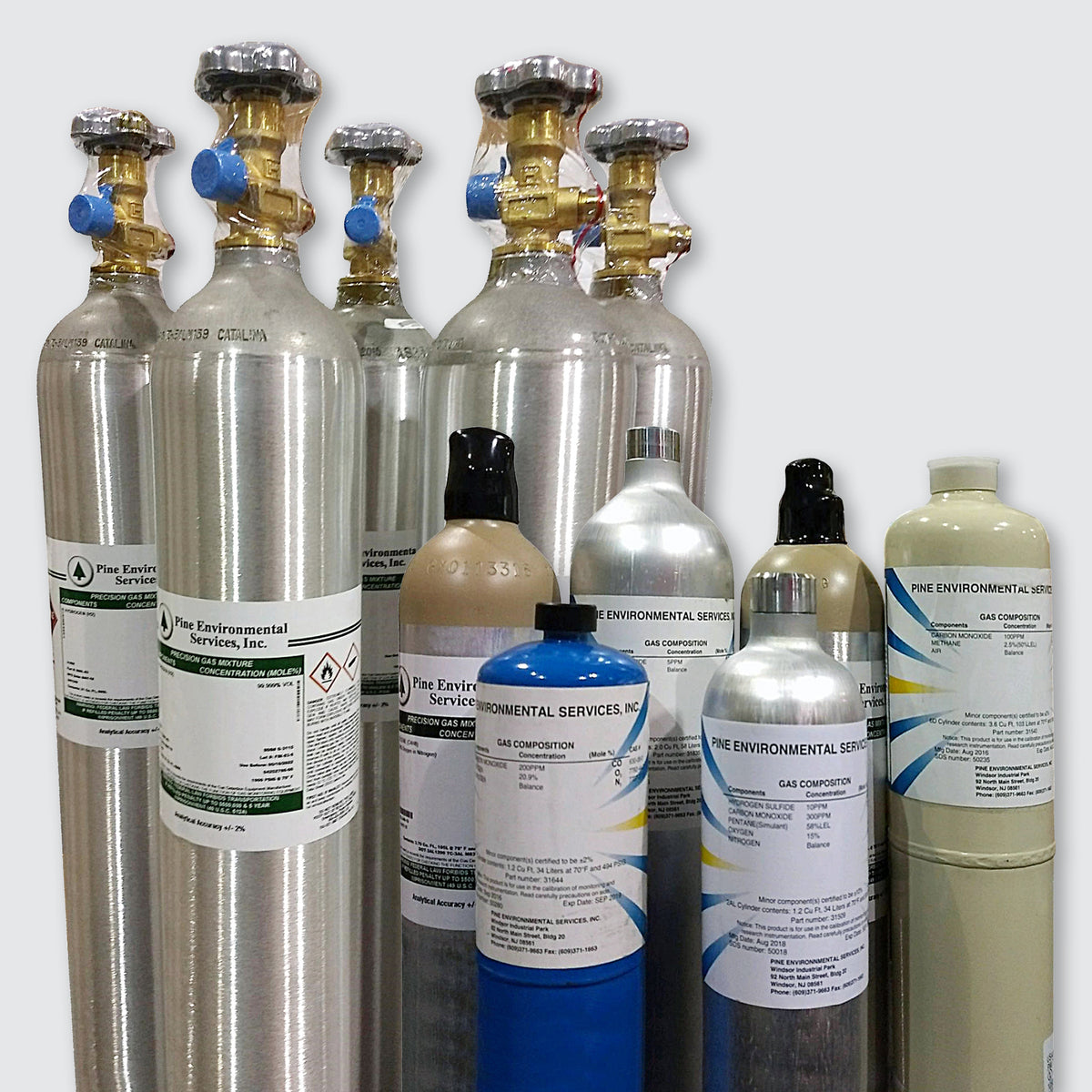 Calibration Gases – Pine Environmental