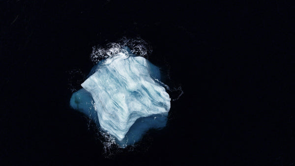 Schwimmender Iceberg