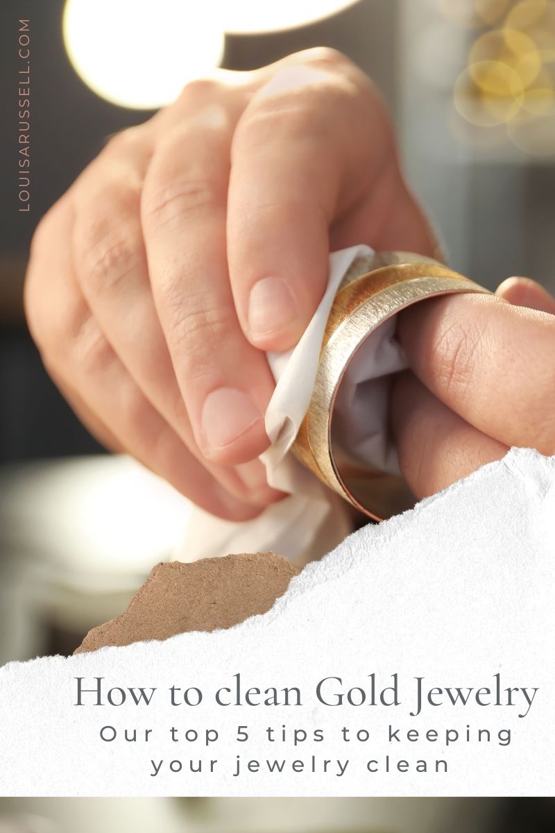 How to clean gold jewelry