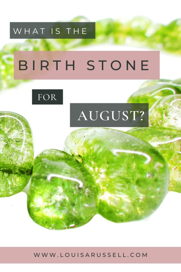 August Birth stone