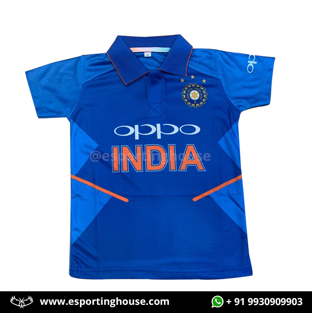 personalised india cricket shirt