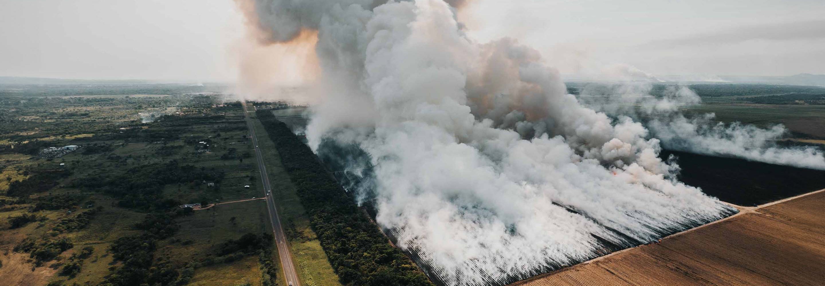 Crops are being burnt near Lucapa. Protect yourself from smoke and follow health recommendations. Click here. 