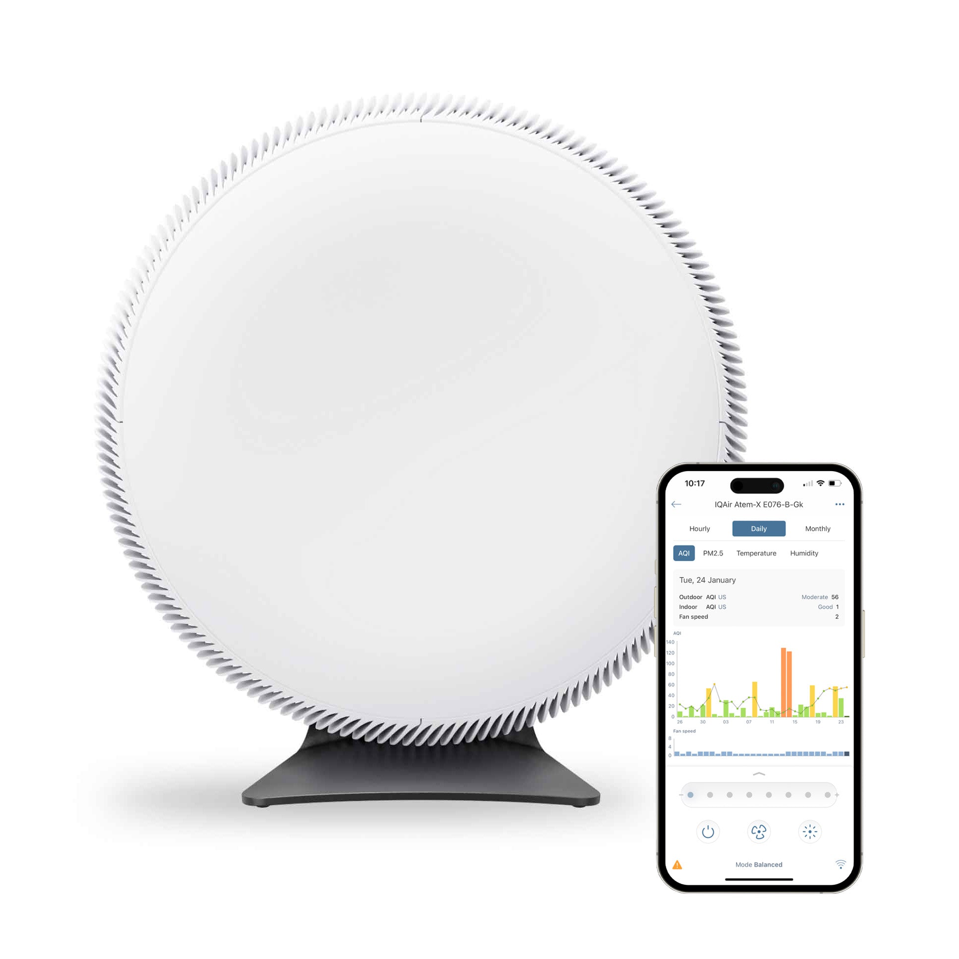 Atem x Powerful Air Purifier for Extra Large Rooms