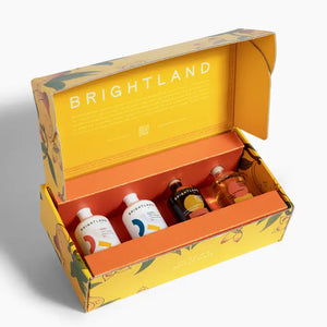 Brightland The Mini Essentials Olive Oil and Vinegar Gift Set - GOLDEN RULE GALLERY - Olive Oil And Vinegar Gift Set